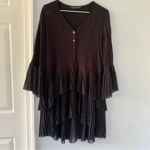 Zara pleated tunic
